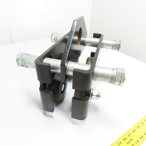 CM CBTP 3 Ton 6000LB Push Ball Bearing Hoist Trolley 3" To 7" Flange