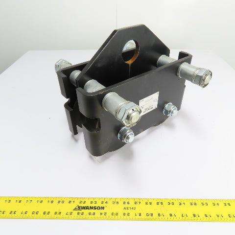 CM CBTP 3 Ton 6000LB Push Ball Bearing Hoist Trolley 3" To 7" Flange