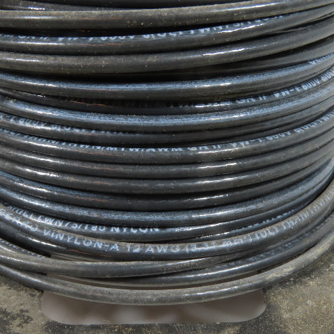 Cerro 12 AWG THHN THWN MTW Stranded Machine Tool Wire Black 230'