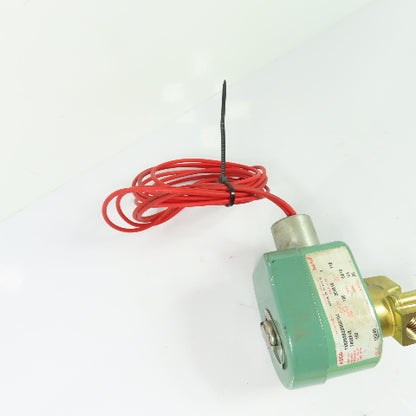 ASCO TX8262B20805704 Red-Hat Solenoid Valve 1/4" 120V 150 PSI Brass