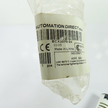 Automation Direct ECX2070-24 22mm Audible Alarm Buzzer 24V AC/DC IP20 NEW