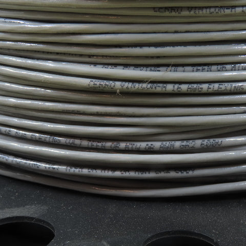 Cerro Vinylon-A 16 AWG 16 AWG TFFN MTW Stranded Machine Tool Wire Gray 1100'