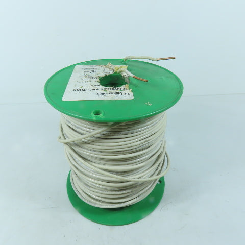 General Cable 10 AWG THHN THWN-2 Solid Electrical Wire White 400'
