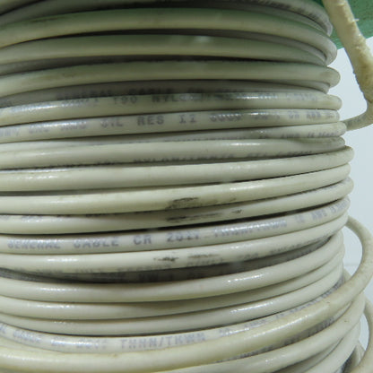 General Cable 10 AWG THHN THWN-2 Solid Electrical Wire White 340'