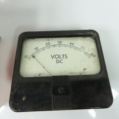 Simpson Model 29 Analog DC Voltmeter 0-60V Panel Meter – Bullseye ...