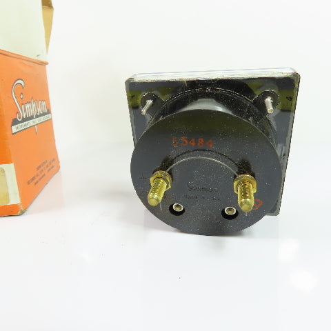 Simpson 4358 Model 1327 Taut Band DC Microamps NEW