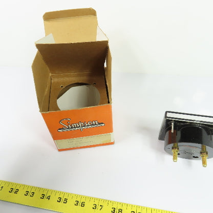 Simpson 4358 Model 1327 Taut Band DC Microamps NEW