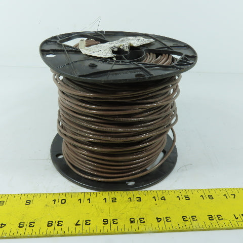 Encore 105100808040 12 AWG THHN THWN-2 Solid Electrical Wire Brown 400'