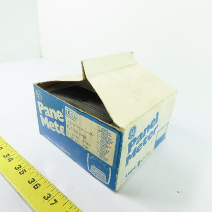 General Electric Analog Tachometer Panel Meter 100uADC 0-15/0-1.5 1500 RPM