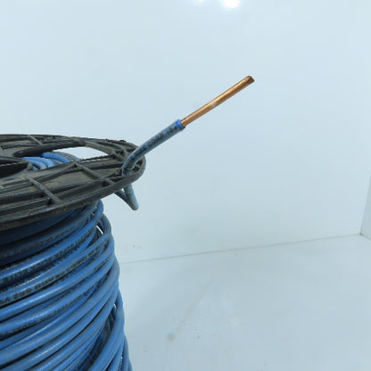 Encore Wire Corp 10AWG THHN Blue Solid Copper Electrical Wire 600V 400'