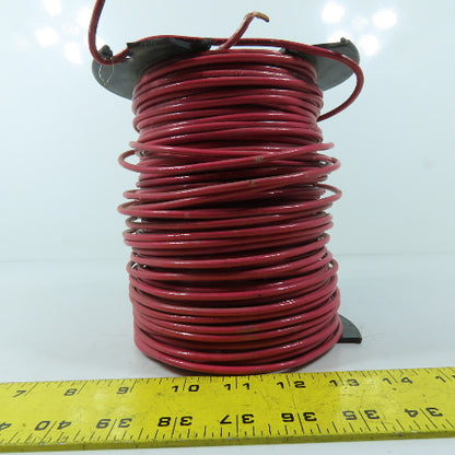 Cerro Wire 10AWG THHN Red Solid Copper Electrical Wire 600V Broken Spool 320'