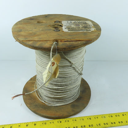 14AWG THHN White Stranded Copper Electrical Wire 600V 1400'