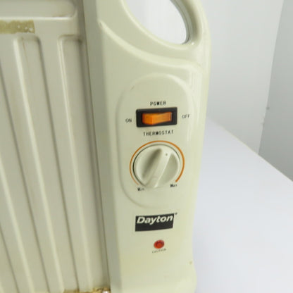 Dayton 1VNX3 Oil Filled Space Heater 120V 400W 60Hz