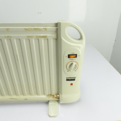 Dayton 1VNX3 Oil Filled Space Heater 120V 400W 60Hz