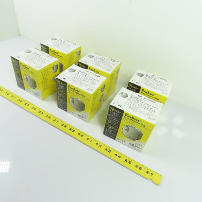 Pass & Seymour 55500 Heavy Duty Metal Fan Fixture Box New Lot Of 6