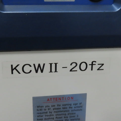 Reiken KCWII-20Fz Dynacool 220V Industrial Process Chiller 433L/Min 300L Tank