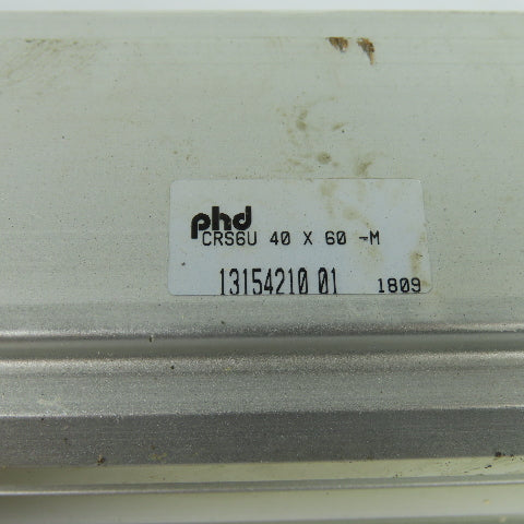 PHD CRS6U 40 X 60 -M Compact Pneumatic Air Cylinder 40mm Bore 60mm Stroke