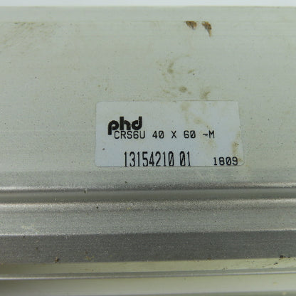 PHD CRS6U 40 X 60 -M Compact Pneumatic Air Cylinder 40mm Bore 60mm Stroke