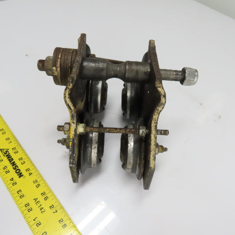 ARO 7702 Push/Pull I-Beam Hoist Trolley 4" to 10"