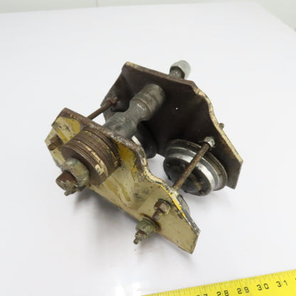 ARO 7702 Push/Pull I-Beam Hoist Trolley 4" to 10"
