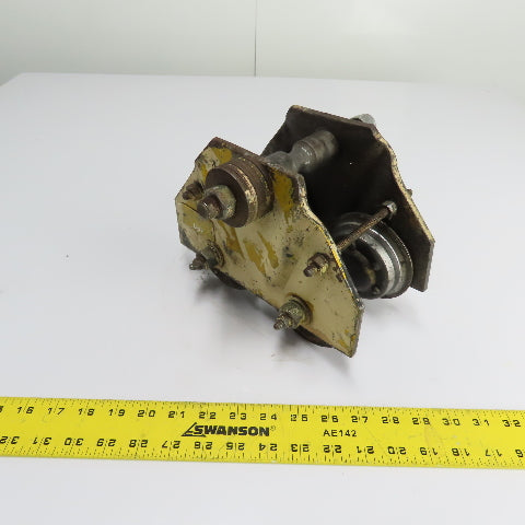 ARO 7702 Push/Pull I-Beam Hoist Trolley 4" to 10"