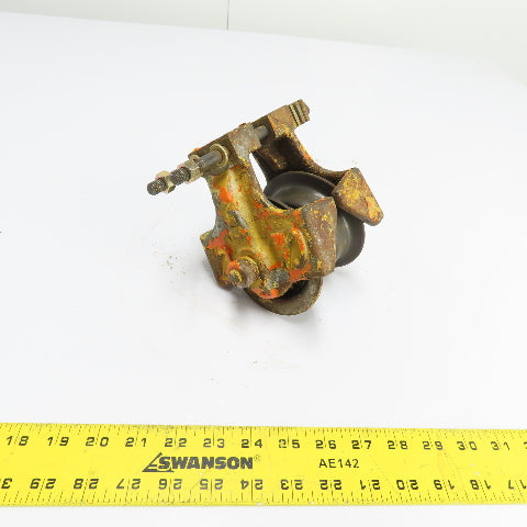 CM Manual Adjustable I-Beam Trolley W/ Dual Flanged Wheels 2" To 3" Beam