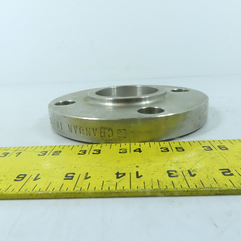Chanan 2" Raised Face Stainless Steel Socket Weld Flange SWRF 150 STD B16.5