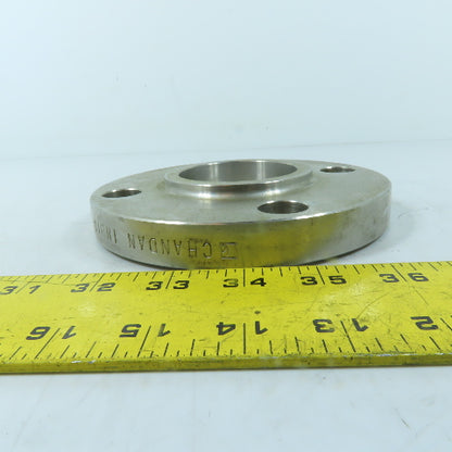 Chanan 2" Raised Face Stainless Steel Socket Weld Flange SWRF 150 STD B16.5
