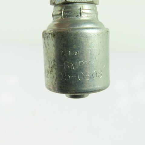 Gates 625105-0808 8G-8MPX Hydraulic Hose Fitting 1/2-14 NPT
