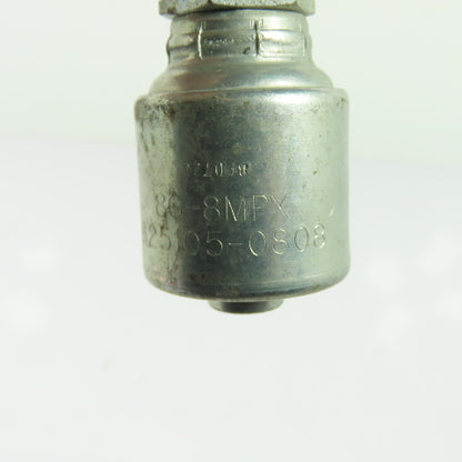 Gates 625105-0808 8G-8MPX Hydraulic Hose Fitting 1/2-14 NPT