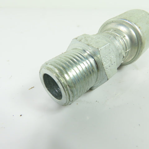 Gates 625105-0808 8G-8MPX Hydraulic Hose Fitting 1/2-14 NPT