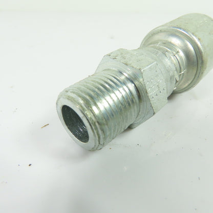 Gates 625105-0808 8G-8MPX Hydraulic Hose Fitting 1/2-14 NPT