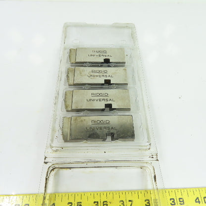Ridgid 1-2 NPT HS/SS Universal Pipe Threading Dies Stainless Lot Of 4