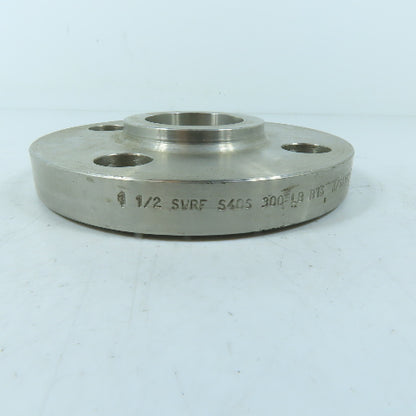 Viraj 1-1/2" Raised Face Stainless Steel Socket Weld Flange SWRF 300#