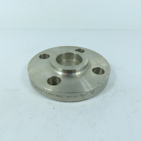 Viraj 1-1/2" Raised Face Stainless Steel Socket Weld Flange SWRF 300#