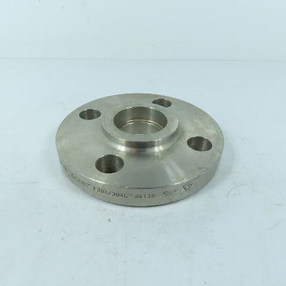 Viraj 1-1/2" Raised Face Stainless Steel Socket Weld Flange SWRF 300#