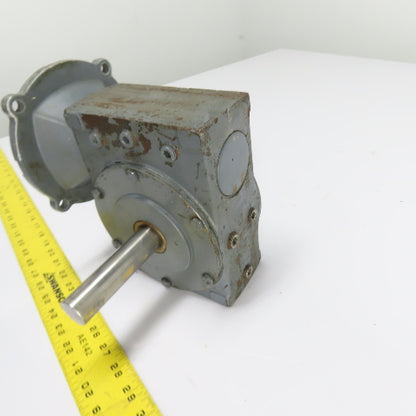 Worm Gear Speed Reducer 30:1 Ratio 5/8" Input 7/8" Output Shaft