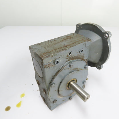 Worm Gear Speed Reducer 30:1 Ratio 5/8" Input 7/8" Output Shaft