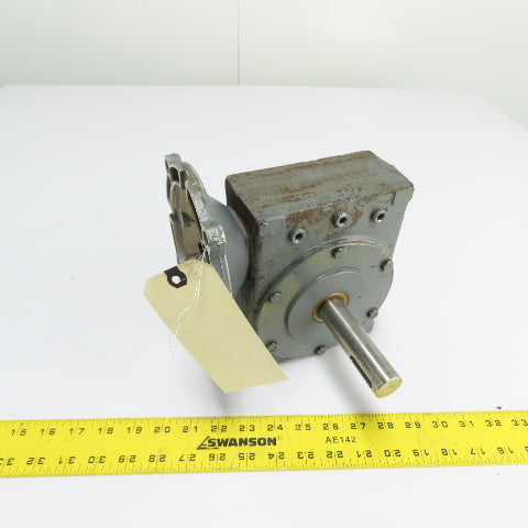 Worm Gear Speed Reducer 30:1 Ratio 5/8" Input 7/8" Output Shaft