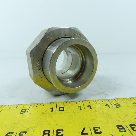 1-1/2" Stainless Steel Socket Weld Union 3M