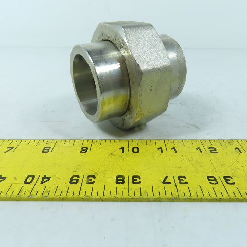 1-1/2" Stainless Steel Socket Weld Union 3M