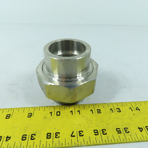 1-1/2" Stainless Steel Socket Weld Union 3M
