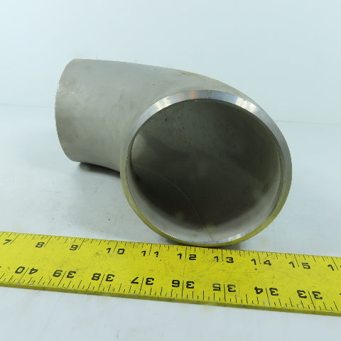 4" Sch 40S Thick Wall Stainless Steel Butt Weld Elbow 90°