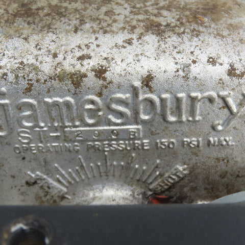 Jamesbury ST-200B Pneumatic Actuator 150 PSI Max W/ PMV P-1500 Valve Positioner