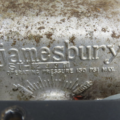 Jamesbury ST-200B Pneumatic Actuator 150 PSI Max W/ PMV P-1500 Valve Positioner