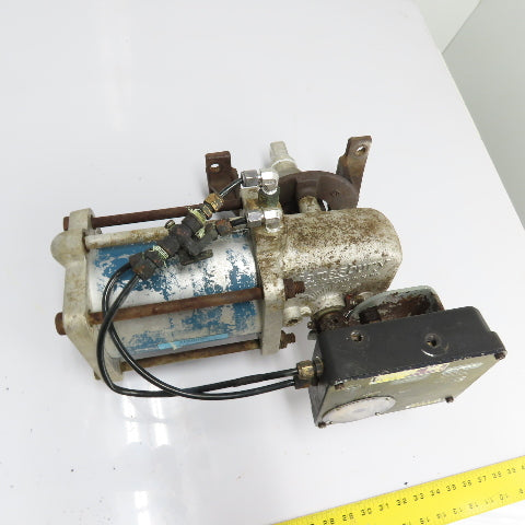 Jamesbury ST-200B Pneumatic Actuator 150 PSI Max W/ PMV P-1500 Valve Positioner