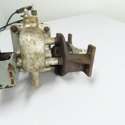 Jamesbury ST-200B Pneumatic Actuator 150 PSI Max W/ PMV P-1500 Valve Positioner