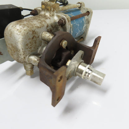 Jamesbury ST-200B Pneumatic Actuator 150 PSI Max W/ PMV P-1500 Valve Positioner