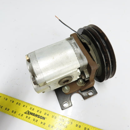 Salami Hydraulic Gear Pump W/ MA-7A-C 108 12V Ogura Electric Clutch