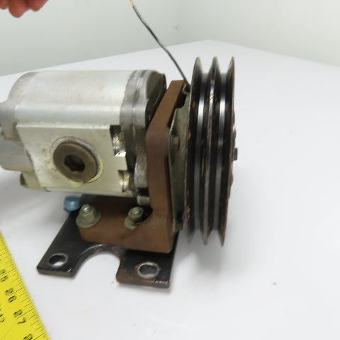 Salami Hydraulic Gear Pump W/ MA-7A-C 108 12V Ogura Electric Clutch